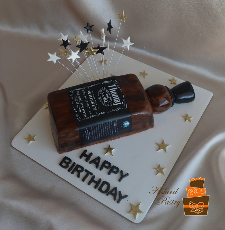 La Dolce Tresor - Liquor theme Cake for Birthday of an... | Facebook
