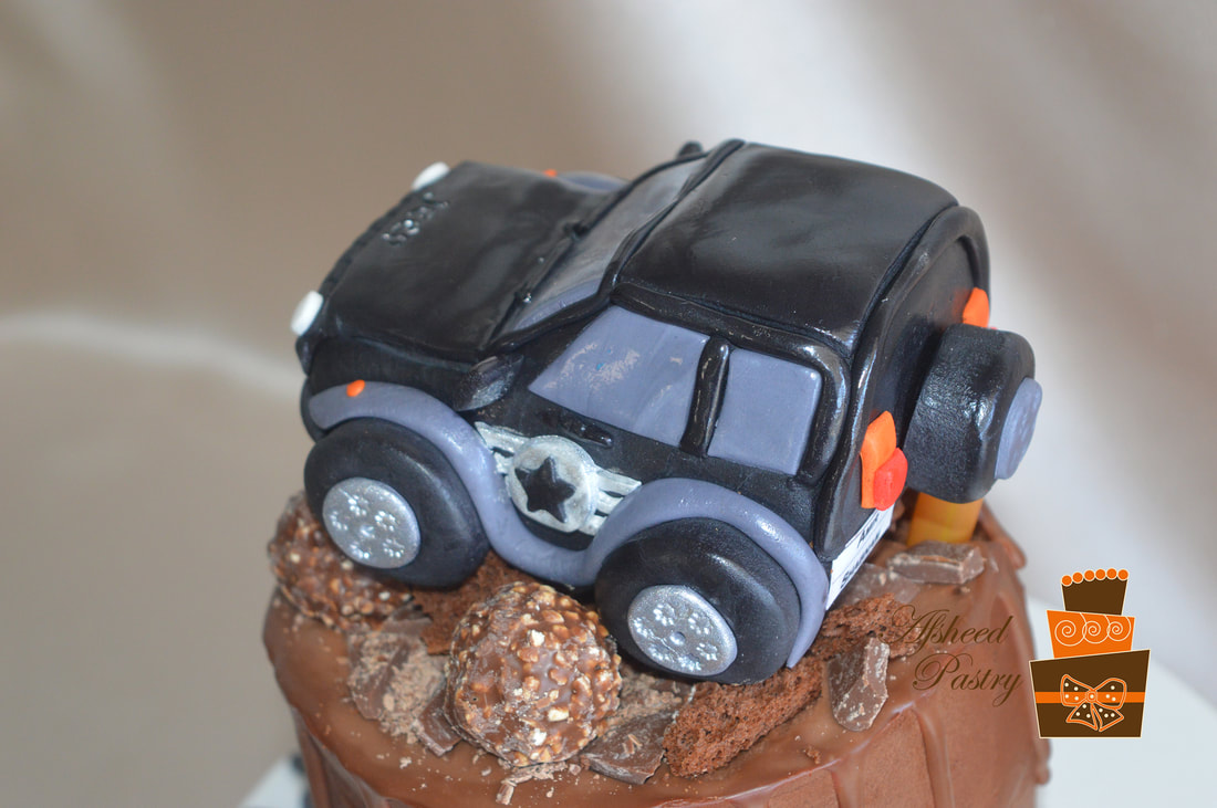 Monster truck cake 🛻🔥❤️🎉🍫🤎🏁 #monstertruckcake #cakeofinstagram🍰  #cakedecorator #cakemaster #customcake #bakerli... | Instagram