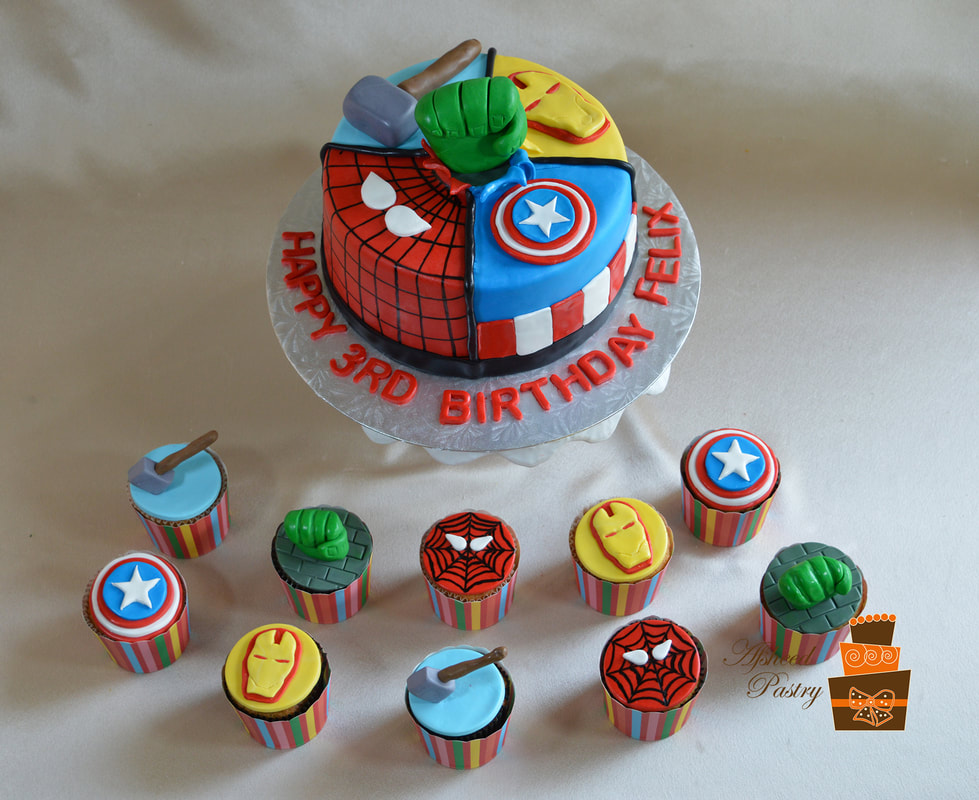 Novelty Superhero Cake – Divine Cakes