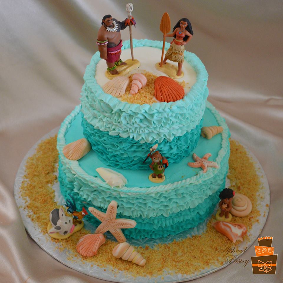 Moana! - Decorated Cake by Hot Mama's Cakes - CakesDecor